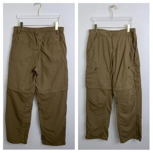 Timberland Convertible Nylon Hiking Pants Mens SIze 32 Khaki Beige
